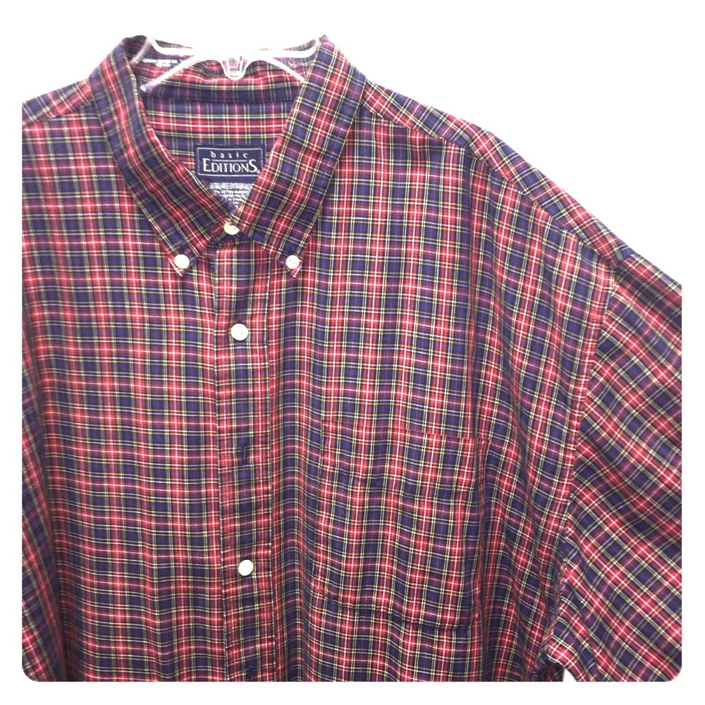 BASIC EDITIONS LONG SLEEVE SHIRT